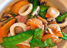 220. Eight Precious Ingredients & Japanese Tofu Clay Pot 八珍日本豆腐煲 Image
