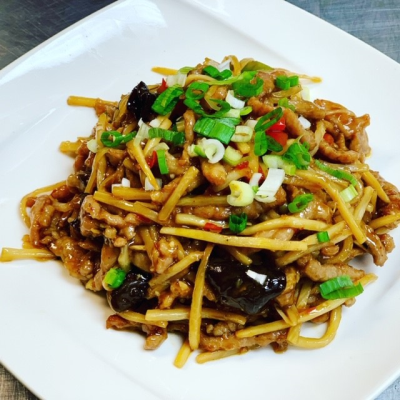 K01. Pork with Spicy Garlic Sauce Image