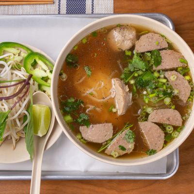 Beef Meatballs Pho Image