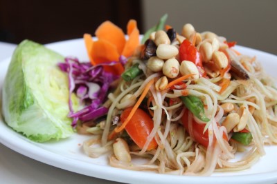 * Papaya Salad. ^ Image