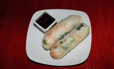 Thai Summer Roll with Shrimp Image