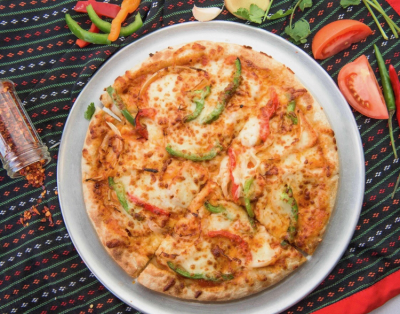 Chicken Tikka Pizza Image