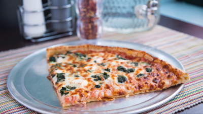Palak Paneer Pizza Image