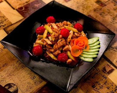 Pickled Chili Pepper Diced Chicken Image