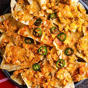Buffalo Chicken Nachos Image