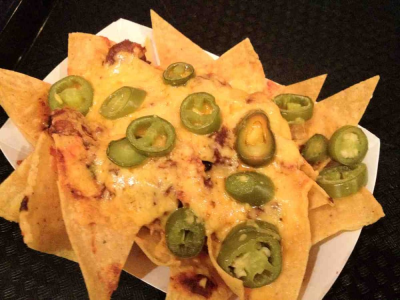 Nachos with Cheese & Jalapenos Image