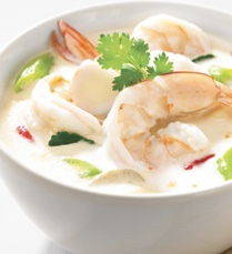 SP4. Tom Kha with Shrimp Image