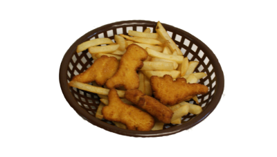 D. Chicken Nuggets & French Fries Image