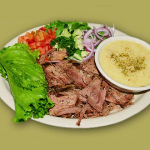 Roasted Pork Lettuce Wrap Image