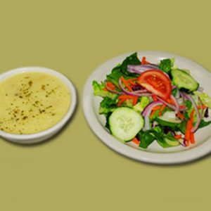 Soup & Garden Salad Image