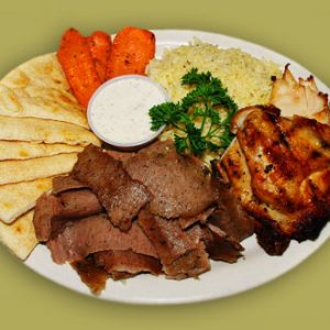 Gyro & 1/4 Lemon Chicken Image