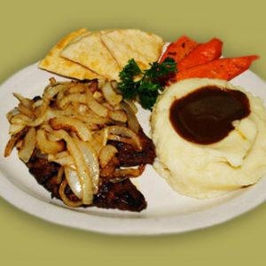 Grilled Liver & Onions Image