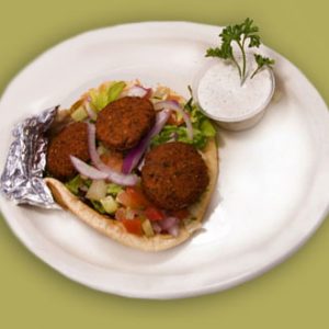 Falafel Sandwich Image