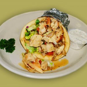 Chicken Pita Sandwich Image