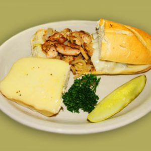 Chicken Cheese Philly Sandwich Image