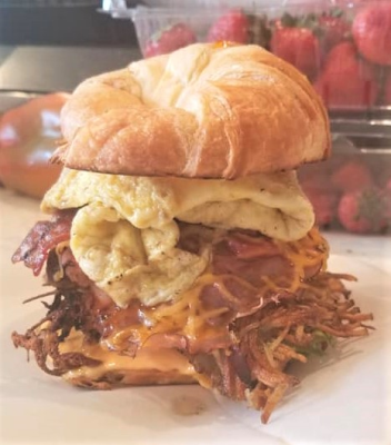Breakfast Croissant Image