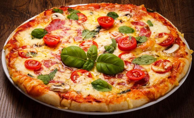 GOURMET BIANCA PIZZA Image