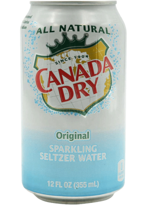 Canada Dry Sparkling Seltzer Water Image