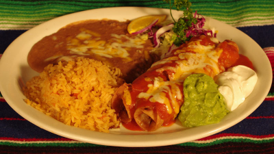 11. Beef Flauta Plate Image