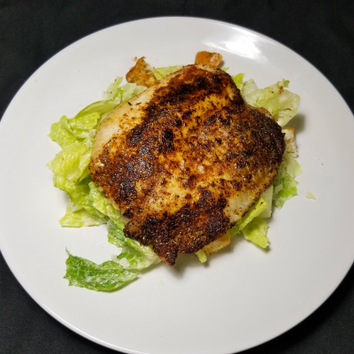 Blackened Tilapia Salad Image