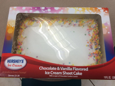 ICE CREAM CAKE - Sheet Image