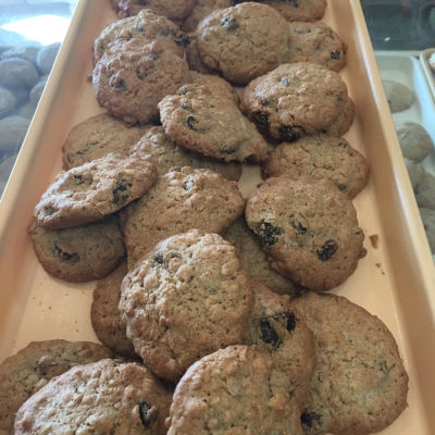 Oatmeal Raisin Cookies GF. Image