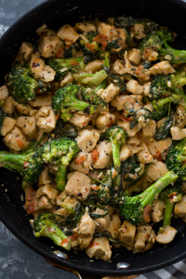 Chicken & Broccoli ( half tray 8-10 people) Image