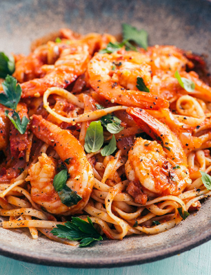 Shrimp Fra Di ( half tray 8-10 people) Image
