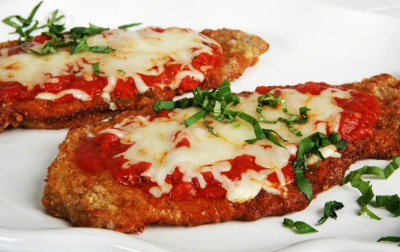 Veal Parmigiana ( half tray 8-10 people) Image