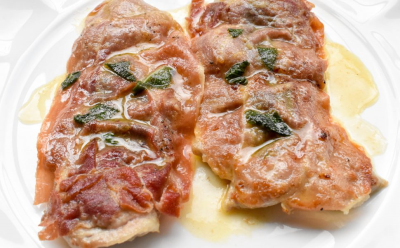 Veal Saltimbocca ( half tray 8-10 people) Image