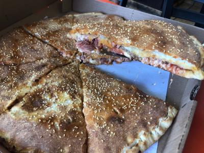 Stuffed Meat Pizza Image
